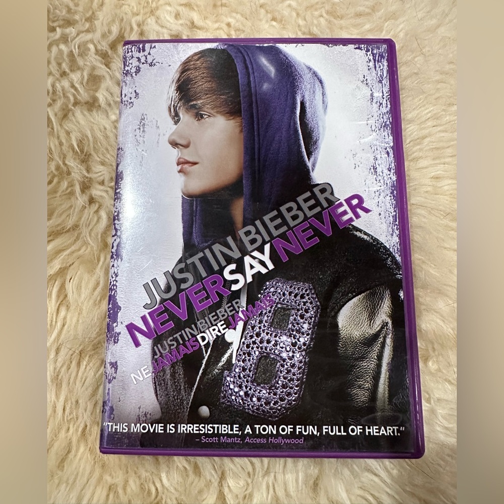 Justin Bieber Never Say Never DVD